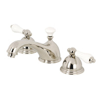 Thumbnail for Kingston Brass KS3966PL 8 in. Widespread Bathroom Faucet, Polished Nickel - BNGBath
