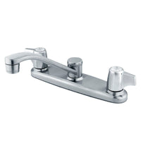 Thumbnail for Kingston Brass KB261 Magellan 8-Inch Centerset Kitchen Faucet, Polished Chrome - BNGBath