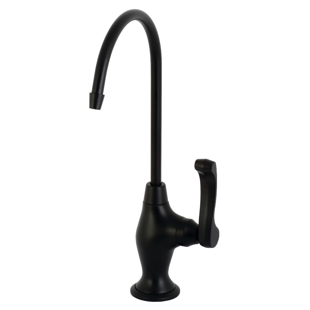 Kingston Brass KS3190FL Royale Single Handle Water Filtration Faucet, Matte Black - BNGBath