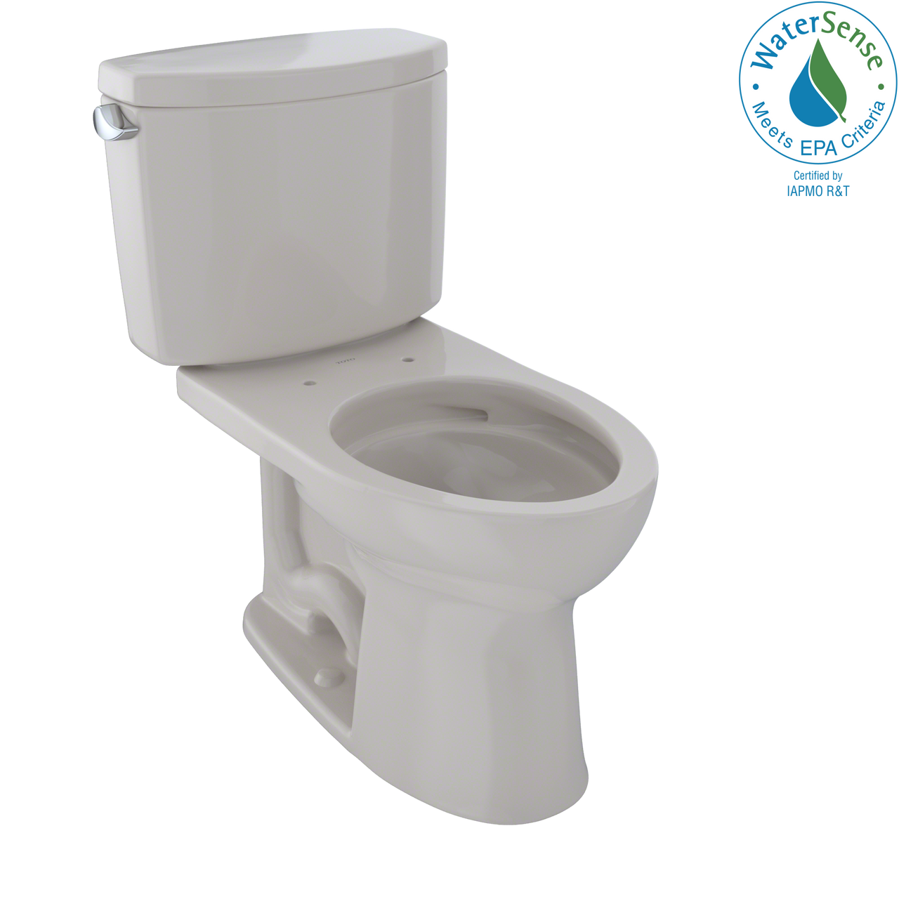 TOTO Drake II Two-Piece Elongated 1.28 GPF Universal Height Toilet with CeFiONtect,  - CST454CEFG#12 - BNGBath