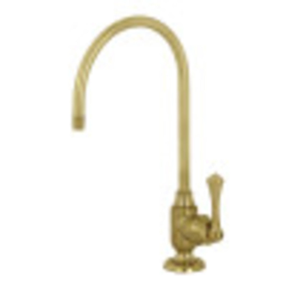 Kingston Brass KS5197BL Vintage Single-Handle Water Filtration Faucet, Brushed Brass - BNGBath