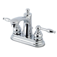Thumbnail for Kingston Brass FB7621KL 4 in. Centerset Bathroom Faucet, Polished Chrome - BNGBath
