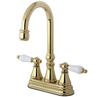 Thumbnail for Kingston Brass KS2492PL Bar Faucet, Polished Brass - BNGBath