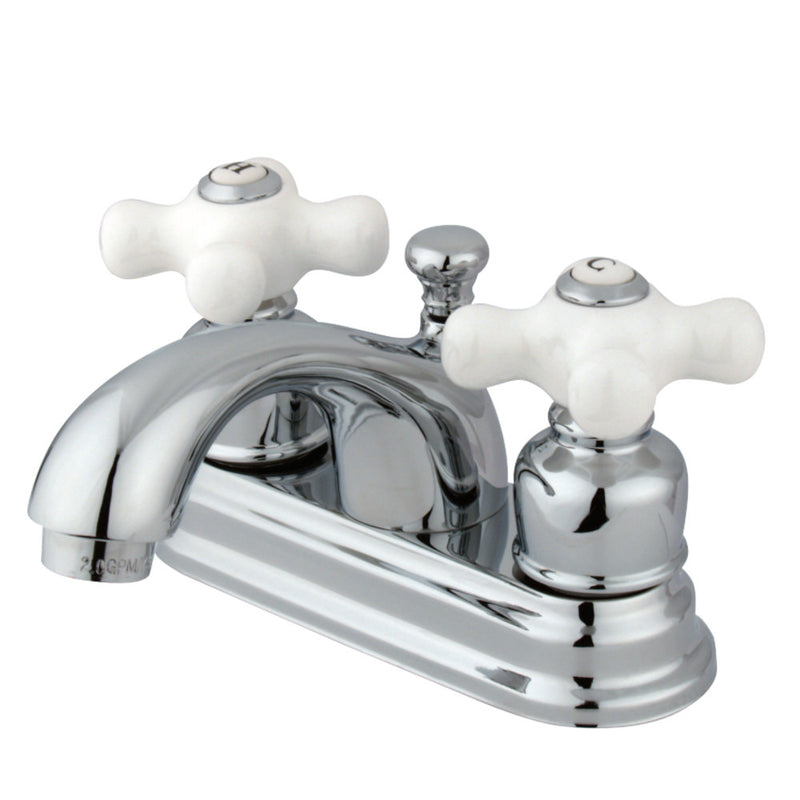 Kingston Brass KB2601PX 4 in. Centerset Bathroom Faucet, Polished Chrome - BNGBath