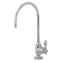 Thumbnail for Kingston Brass KS5191TAL Tudor Single-Handle Water Filtration Faucet, Polished Chrome - BNGBath
