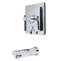 Thumbnail for Kingston Brass KB86510MLTO Tub Only, Polished Chrome - BNGBath