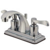 Thumbnail for Kingston Brass KS4641DFL 4 in. Centerset Bathroom Faucet, Polished Chrome - BNGBath