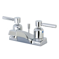Thumbnail for Kingston Brass FB201DL 4 in. Centerset Bathroom Faucet, Polished Chrome - BNGBath