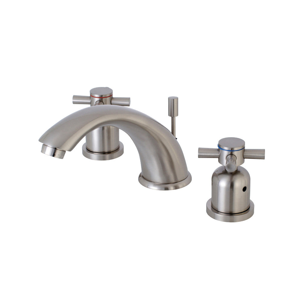 Kingston Brass KB8968DX 8 in. Widespread Bathroom Faucet, Brushed Nickel - BNGBath