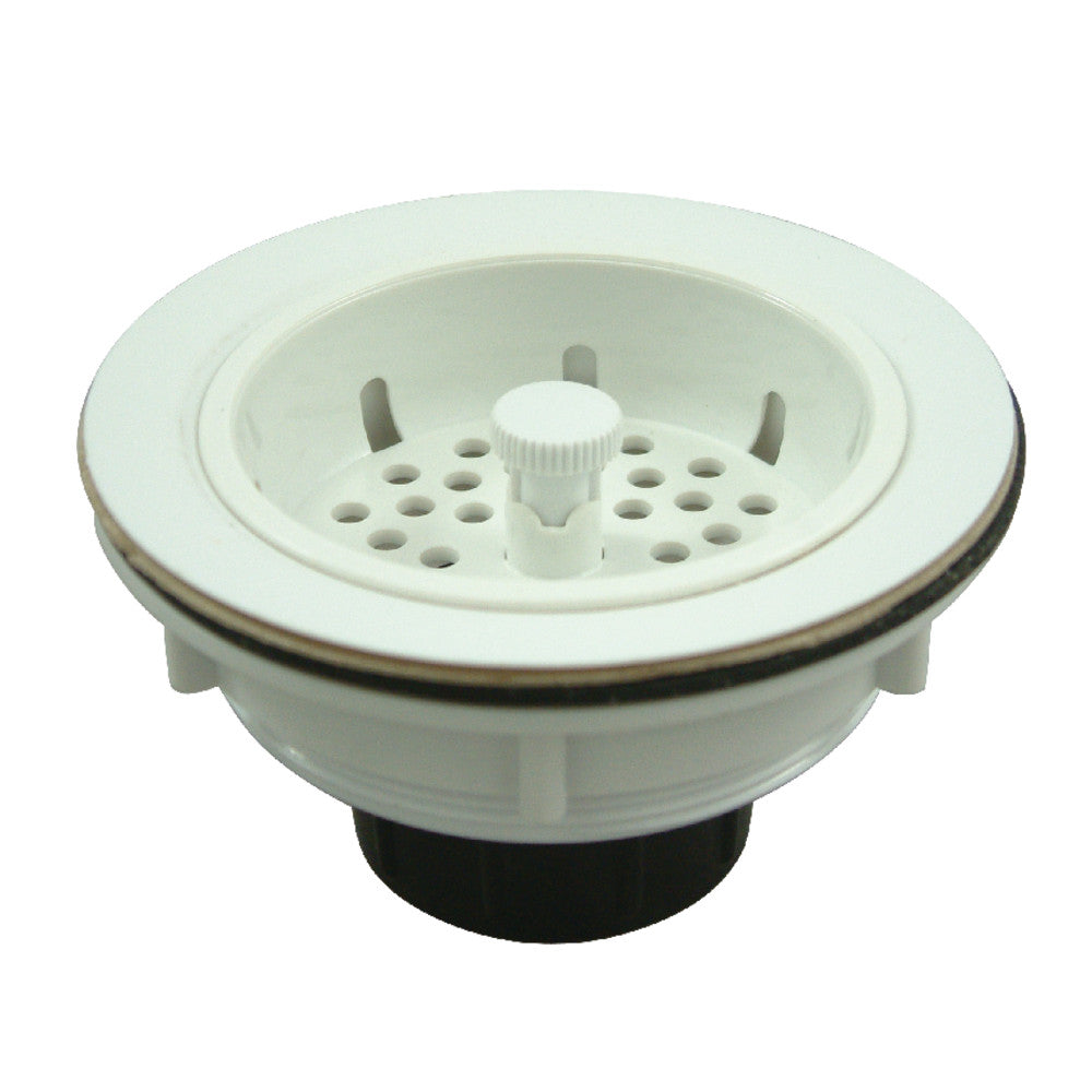 Gourmet Scape BSP1011 Tacoma Accessory Basket Strainer Kitchen Sink, White - BNGBath