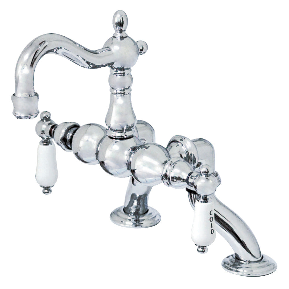 Kingston Brass CC2004T1 Vintage Clawfoot Tub Faucet, Polished Chrome - BNGBath