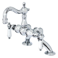 Thumbnail for Kingston Brass CC2004T1 Vintage Clawfoot Tub Faucet, Polished Chrome - BNGBath