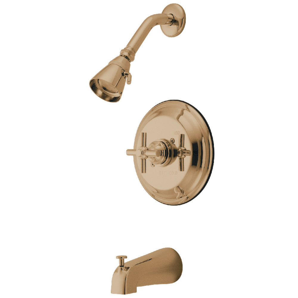 Kingston Brass KB2632EXT Tub and Shower Trim Only, Polished Brass - BNGBath