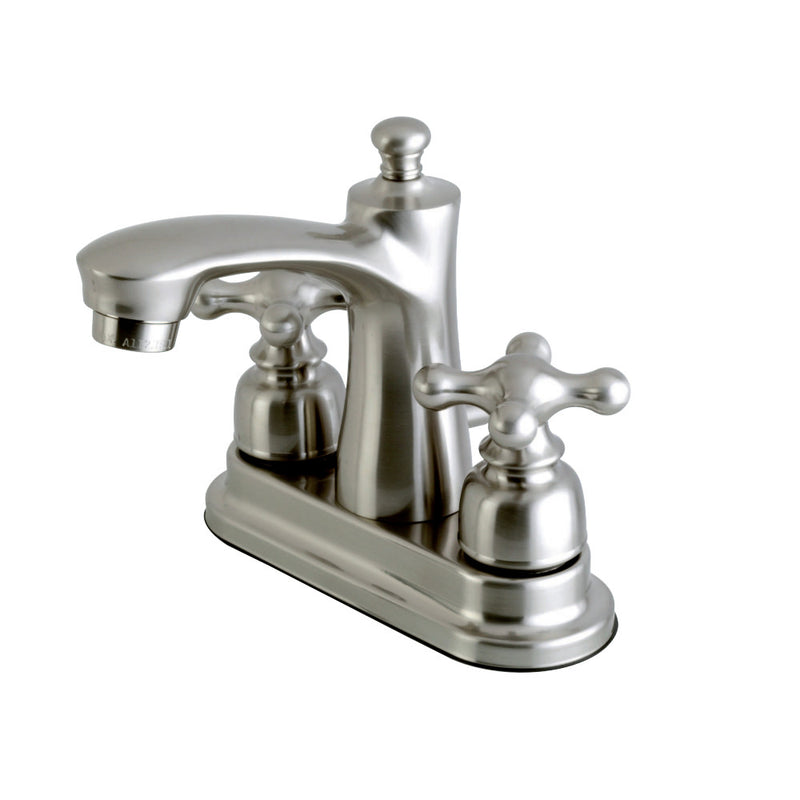 Kingston Brass FB7628AX 4 in. Centerset Bathroom Faucet, Brushed Nickel - BNGBath