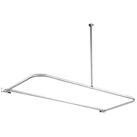 Thumbnail for Kingston Brass CC3131 D-Type Shower Rod, Polished Chrome - BNGBath