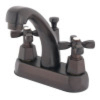 Thumbnail for Kingston Brass KS4615HX 4 in. Centerset Bathroom Faucet, Oil Rubbed Bronze - BNGBath