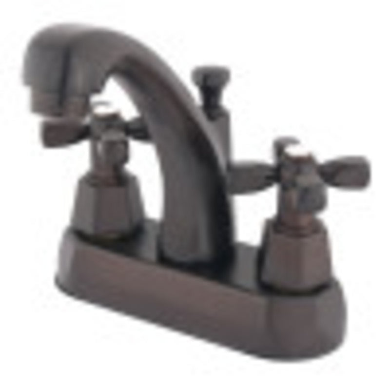 Kingston Brass KS4615HX 4 in. Centerset Bathroom Faucet, Oil Rubbed Bronze - BNGBath