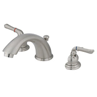 Thumbnail for Kingston Brass GKB968 Widespread Bathroom Faucet, Brushed Nickel - BNGBath