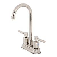 Thumbnail for Kingston Brass KB8496DL Concord Bar Faucet, Polished Nickel - BNGBath