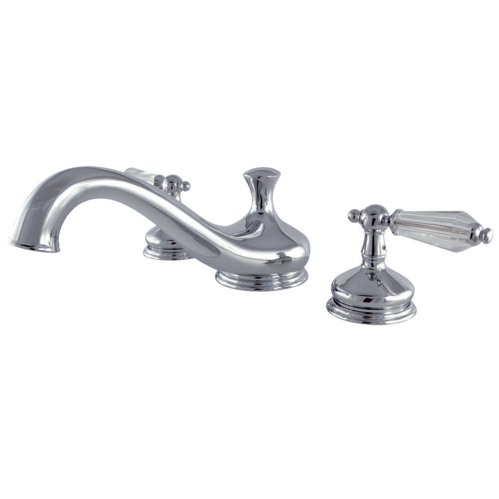 Kingston Brass KS3331WLL Wilshire Roman Tub Faucet, Polished Chrome - BNGBath