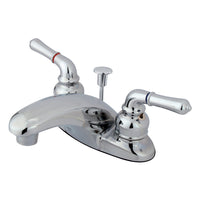Thumbnail for Kingston Brass KB621 4 in. Centerset Bathroom Faucet, Polished Chrome - BNGBath