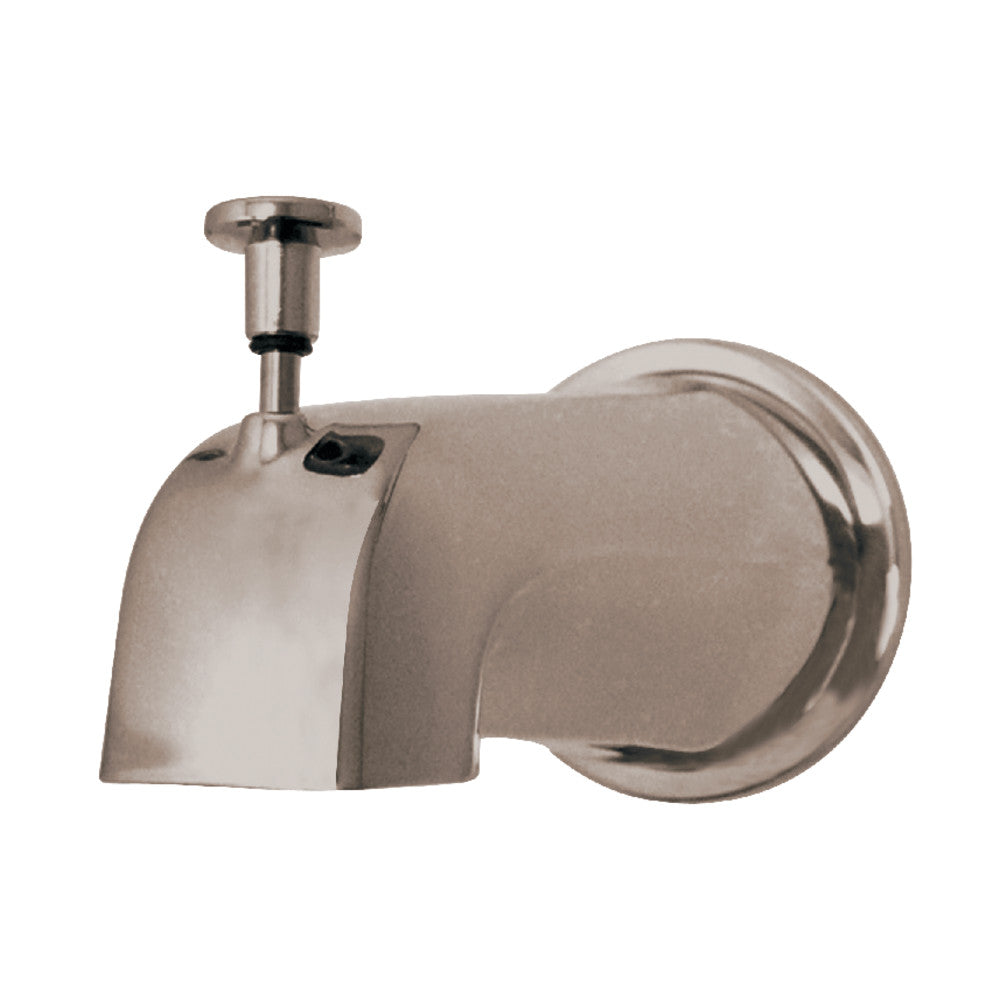 Kingston Brass K188E8 Diverter Tub Spout with Flange, Brushed Nickel - BNGBath