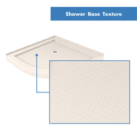 Thumbnail for DreamLine Prime 36 in. x 36 in. x 74 3/4 in. Corner Sliding Shower Enclosure and SlimLine Shower Base Kit, Clear Glass - BNGBath