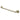 Kingston Brass DR814247 Laurel 24" Grab Bar, 1-1/4" Diameter, Brushed Brass - BNGBath