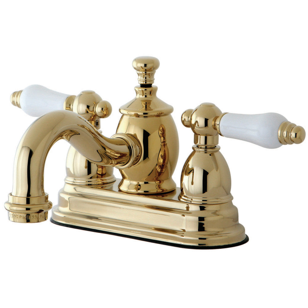 Kingston Brass KS7102PL 4 in. Centerset Bathroom Faucet, Polished Brass - BNGBath