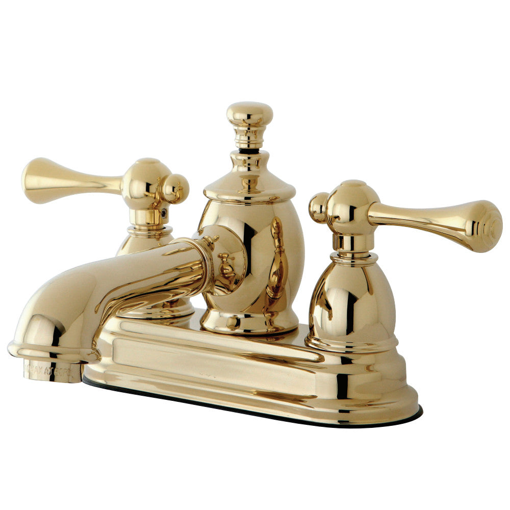 Kingston Brass KS7002BL 4 in. Centerset Bathroom Faucet, Polished Brass - BNGBath