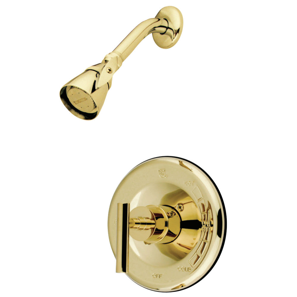 Kingston Brass KB6632CMLSO Manhattan Tub & Shower Faucet (SHOWER ONLY), Polished Brass - BNGBath
