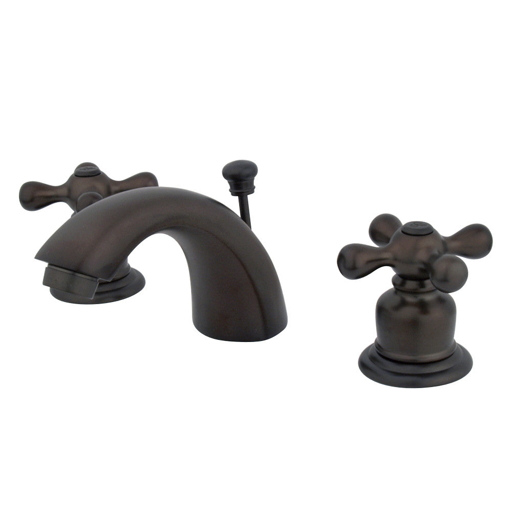 Kingston Brass KB955AX Mini-Widespread Bathroom Faucet, Oil Rubbed Bronze - BNGBath