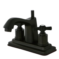 Thumbnail for Kingston Brass KS8645ZX 4 in. Centerset Bathroom Faucet, Oil Rubbed Bronze - BNGBath