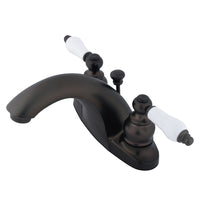 Thumbnail for Kingston Brass GKB7645PL 4 in. Centerset Bathroom Faucet, Oil Rubbed Bronze - BNGBath