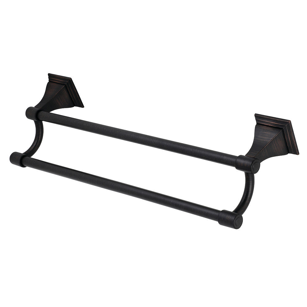 Kingston Brass BAH612318ORB Monarch 18-Inch Dual Towel Bar, Oil Rubbed Bronze - BNGBath