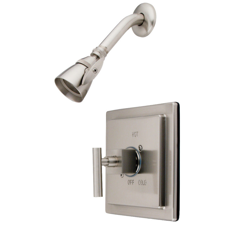 Kingston Brass KB8658CQLSO Shower Only, Brushed Nickel - BNGBath