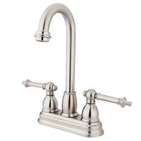 Thumbnail for Kingston Brass KB3498TL Bar Faucet, Brushed Nickel - BNGBath