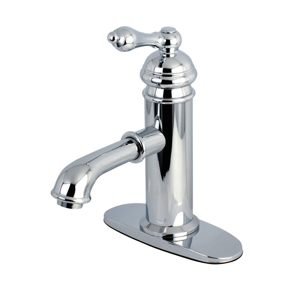Kingston Brass KS7411ACL American Classic Single-Handle Bathroom Faucet, Polished Chrome - BNGBath
