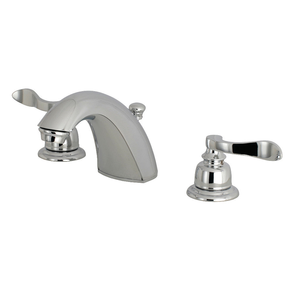 Kingston Brass FB8951NFL Mini-Widespread Bathroom Faucet, Polished Chrome - BNGBath