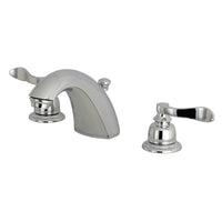 Thumbnail for Kingston Brass FB8951NFL Mini-Widespread Bathroom Faucet, Polished Chrome - BNGBath
