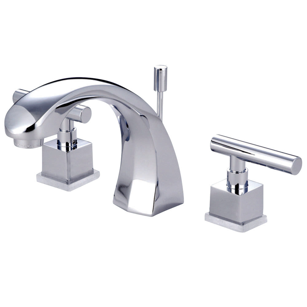 Kingston Brass KS4981CQL 8 in. Widespread Bathroom Faucet, Polished Chrome - BNGBath