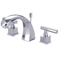 Thumbnail for Kingston Brass KS4981CQL 8 in. Widespread Bathroom Faucet, Polished Chrome - BNGBath