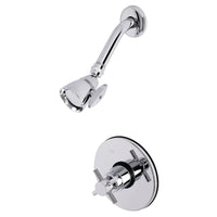 Thumbnail for Kingston Brass KB8691DXSO Shower Only, Polished Chrome - BNGBath