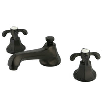Thumbnail for Kingston Brass KS4465TX 8 in. Widespread Bathroom Faucet, Oil Rubbed Bronze - BNGBath