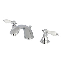 Thumbnail for Kingston Brass KB961APL Widespread Bathroom Faucet, Polished Chrome - BNGBath