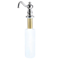 Thumbnail for Kingston Brass SD7606 Curved Nozzle Metal Soap Dispenser, Polished Nickel - BNGBath