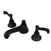 Thumbnail for Kingston Brass KS4465FL 8 in. Widespread Bathroom Faucet, Oil Rubbed Bronze - BNGBath