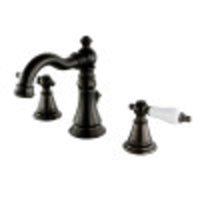 Thumbnail for Fauceture FSC1975PL English Classic Widespread Bathroom Faucet, Oil Rubbed Bronze - BNGBath