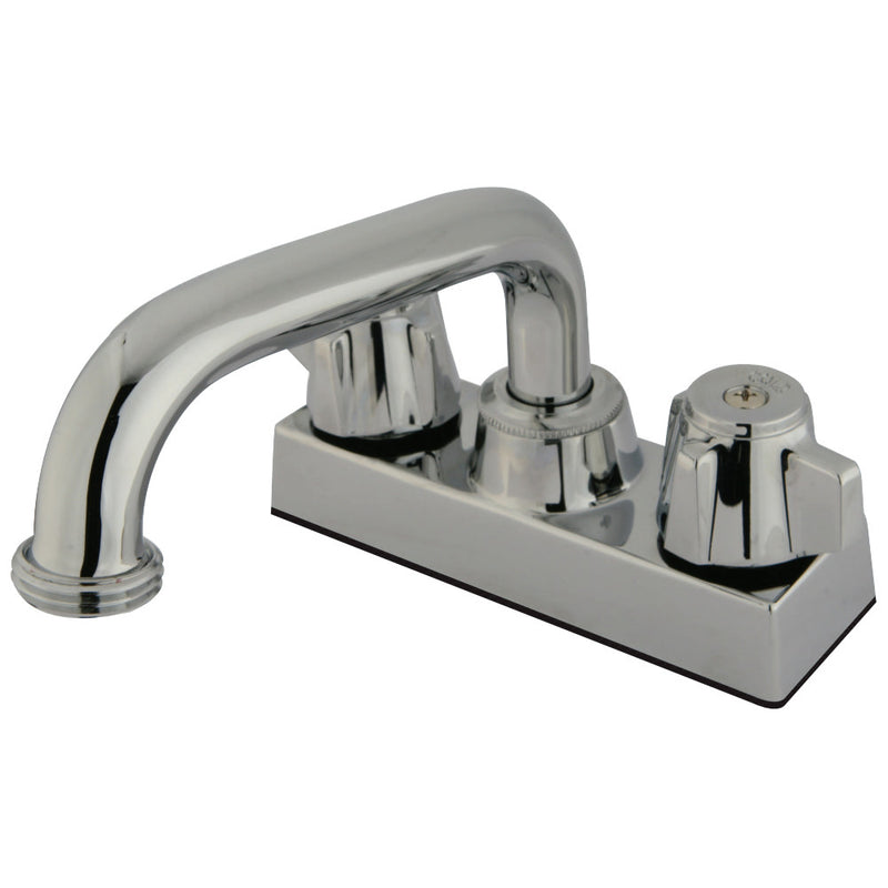 Kingston Brass KB471 Laundry Tray Faucet, Polished Chrome - BNGBath