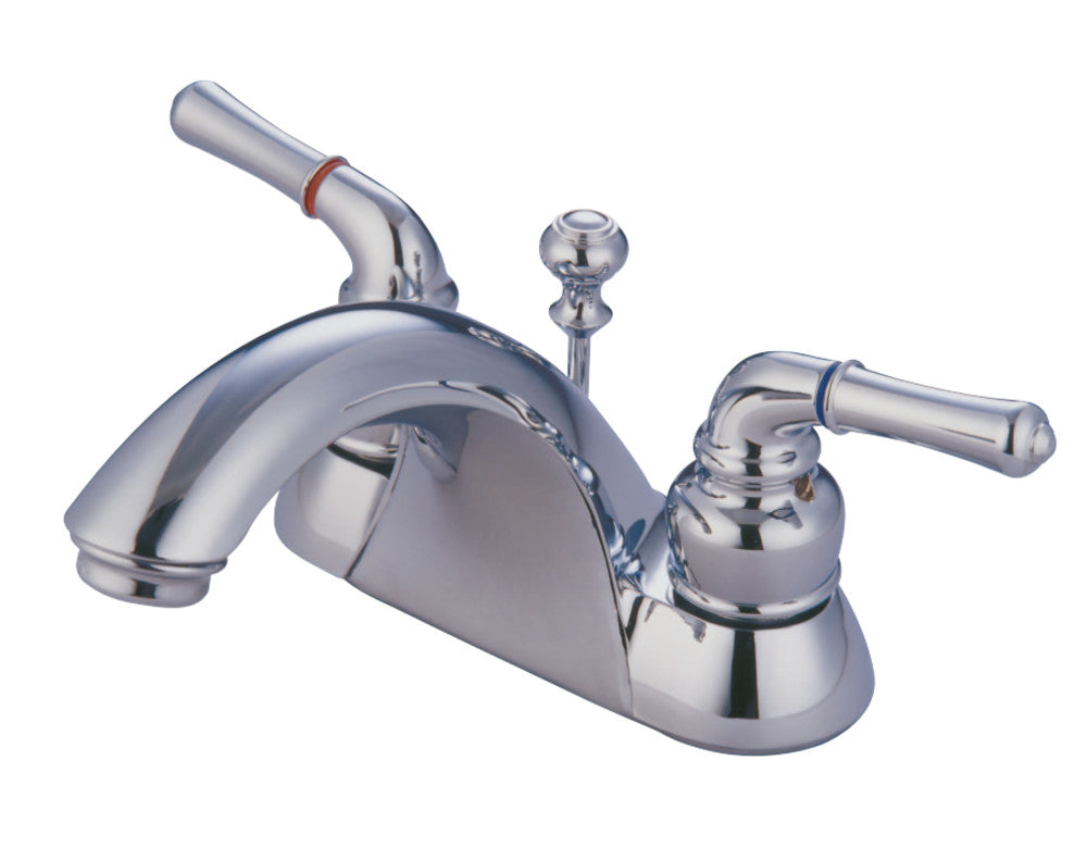 Kingston Brass KB2621 4 in. Centerset Bathroom Faucet, Polished Chrome - BNGBath